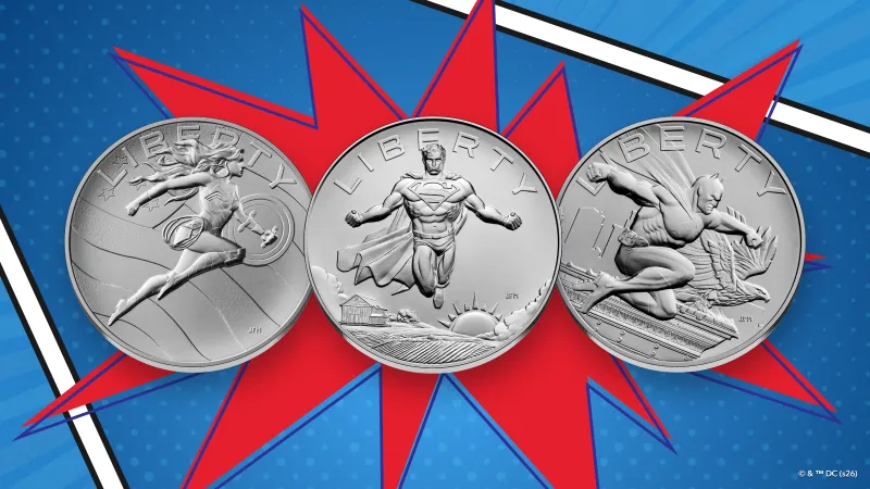 SPONSORED: DC and the U.S. Mint’s Historic Partnership Celebrating Comic Art