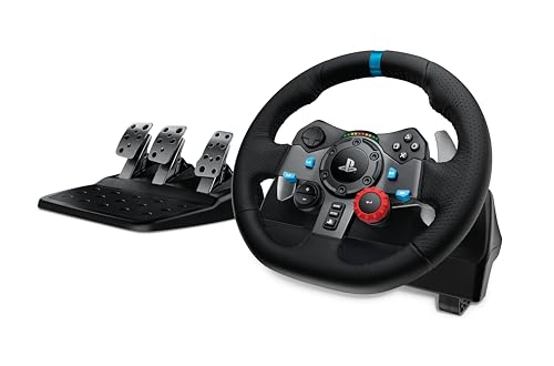 The Logitech G29 racing wheel and pedal set with real force feedback is on a deep 40% discount for Prime Day — get a racing sim setup for just $180