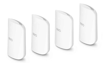 Amazon Eero Max 7 Wi-Fi 7 mesh router 4-pack price slashed by 50 percent — flagship Wi-Fi 7 at a major discount for Prime Day
