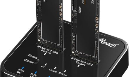 Rosewill’s M.2 SSD Cloner and Eraser drops to its lowest-ever price of $47 — become an IT hero, or just save yourself some time and frustration