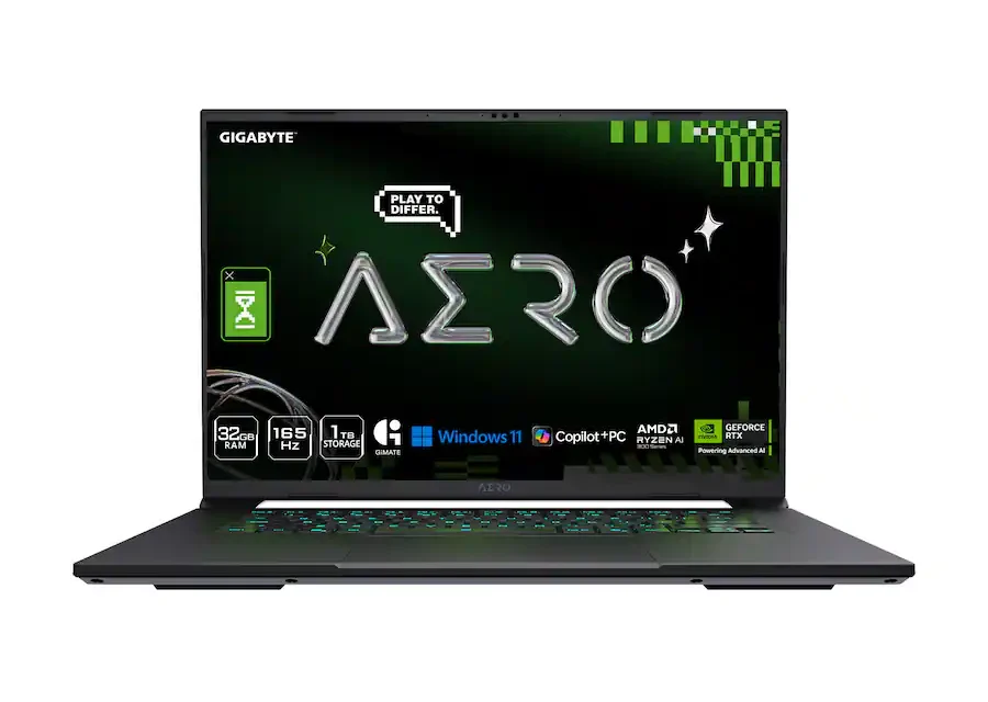 Gigabyte Aero X16 gaming laptop delivers RTX 5060, 32GB RAM, and a 16-inch 165Hz 1600p display for 21% off