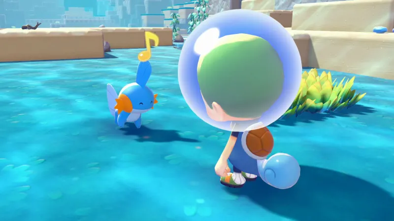 Pokémon Pokopia Gets New Bubbly Basin Biome This August Alongside Free Underwater Dive Update