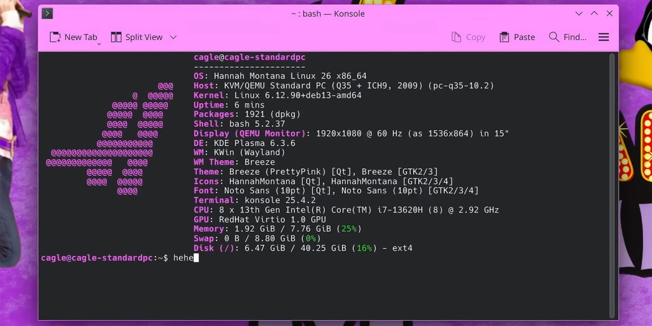 Hannah Montana Linux gets modern remaster after nearly two decades — ‘Sweet niblets,’ new v26 is built on Debian with a re-skin of KDE Plasma