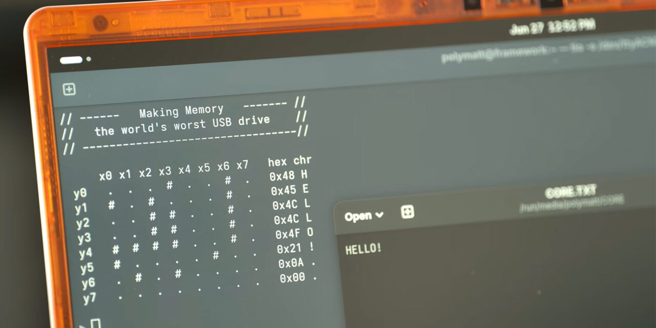 RAMpocalyse pricing prompts maker to construct his own memory using ancient Apollo-era tech — USB drive resurrects hand-threaded magnetic core memory using salvaged Russian computer parts