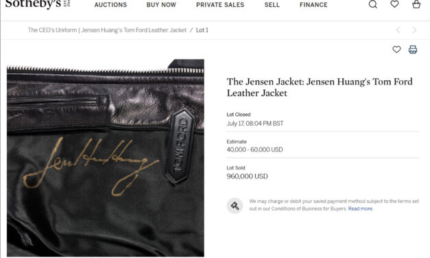Nvidia CEO Jensen Huang’s trademark leather jacket raises nearly $1 Million at charity auction — bidding makes $60,000 valuation look like pocket change