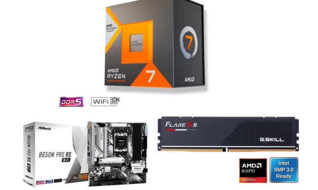 Get AMD’s new Ryzen 7 7700X3D with 16GB of RAM and a motherboard for just $450 — save 31% on a B650M Micro ATX and G.Skill DDR5 for an epic small build