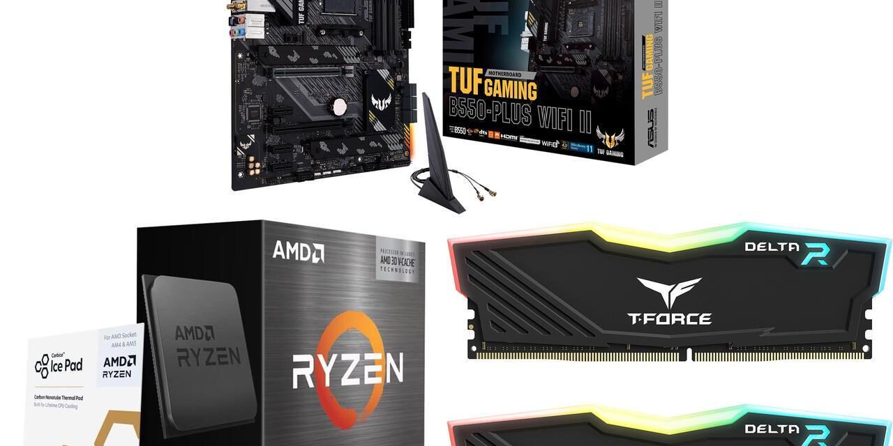 Grab AMD’s Ryzen 7 5800X3D 10th Anniversary CPU with motherboard and 16GB RAM for just $529 — save over $100 on this epic AMD gaming bundle