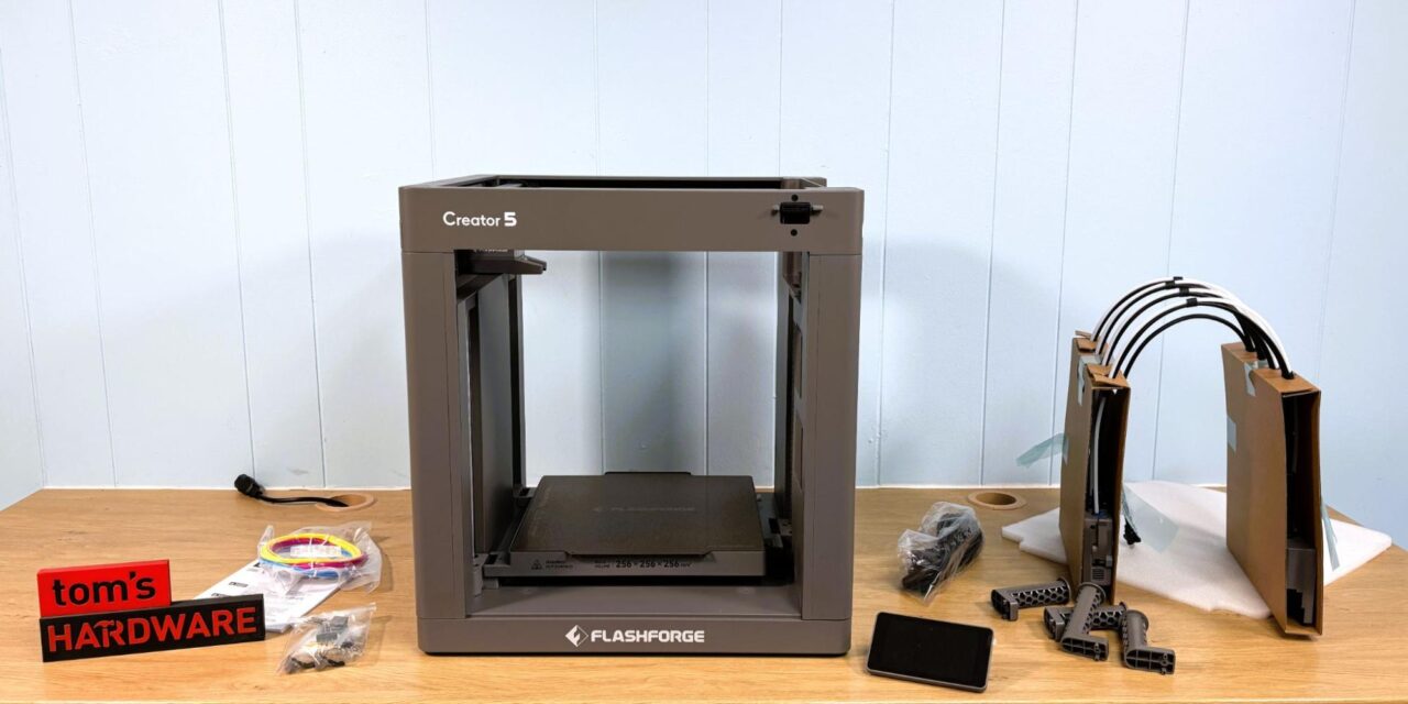 Flashforge Creator 5 review: Basic and affordable tool changer