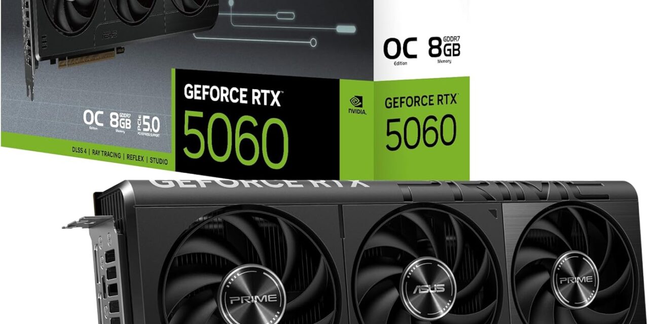 Amazon Prime members can get this Asus RTX 5060 for just $2 above MSRP — upgrade to Blackwell gaming power for less than the cost of an RTX 3060
