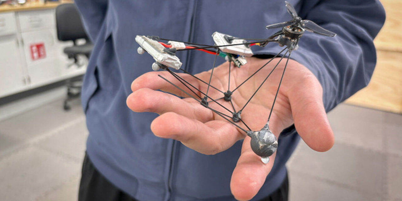 ‘Phantom Twist’ drone spins so fast that it is nearly invisible — flying device adds motion blur to the real world