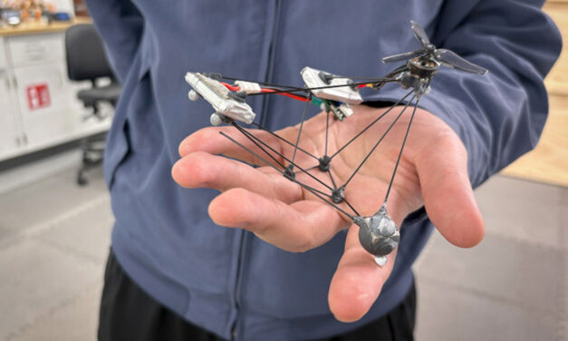 ‘Phantom Twist’ drone spins so fast that it is nearly invisible — flying device adds motion blur to the real world