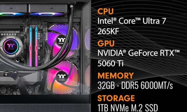 <div>Grab an Nvidia RTX 5060 Ti gaming PC with Core Ultra 7 CPU and 32GB RAM for under $1,200 — Thermaltake’s View u2660T-170 slashed by 33%</div>