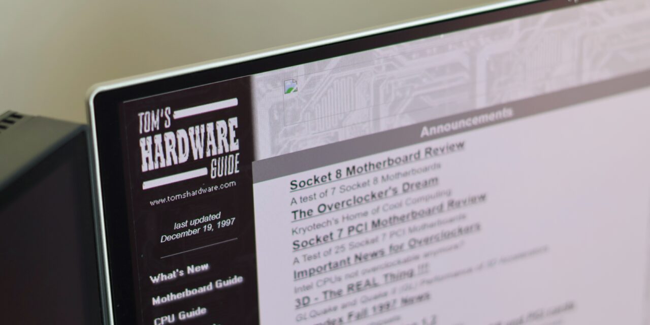 Tom’s Hardware’s 30th Anniversary — From Intel feuds and DIP switches to 30 years of unbiased testing