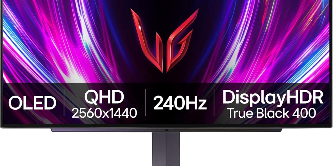 Save $400 on a 27-inch LG Ultragear OLED Monitor — limited-time discount nets you an awesome OLED monitor with fast 240Hz refresh rate for your gaming PC