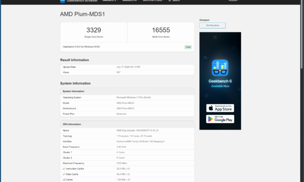 <div>AMD’s next-gen 10-core ‘Medusa Point’ APU shows up on Geekbench again, with its best score yet — leaked SKU outpaces every other x86 mobile chip in the single-core test</div>
