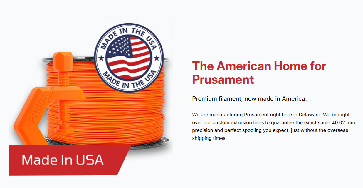 Delaware’s Printed Solid rebrands to Prusa USA