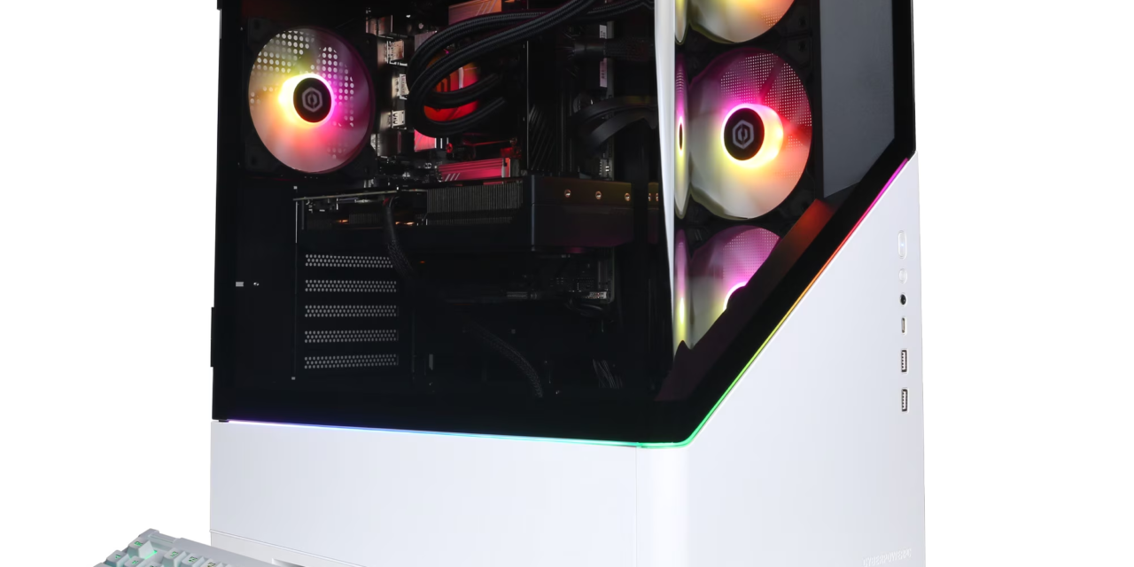 Save $521 on this 4K-capable RTX 5070 gaming PC from CyberPowerPC, now just $1,349 — huge price drop for budget-friendly rig with impressive Intel Core Ultra 250KF CPU, 16GB DDR5, and 1TB SSD