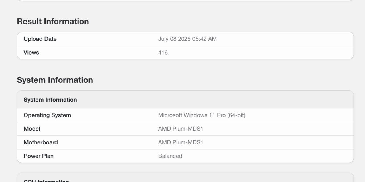 <div>AMD’s upcoming Zen 6 Medusa Point 10-core APU pops up on Geekbench — chip is faster than Ryzen AI 9 HX 370 & even Ryzen AI Max+ 395</div>