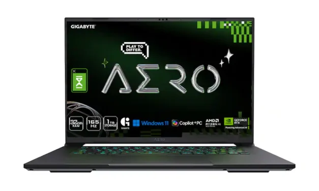 <div>Grab a great-value gaming laptop with a generous amount of memory for only $1,199 — save $100 on Gigabyte’s Aero X16 gaming laptop with 32GB of DDR5 and RTX 5060 graphics</div>