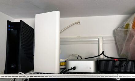 A Mac Mini server is running headless in my closet — it manages my photo library and handles my backups