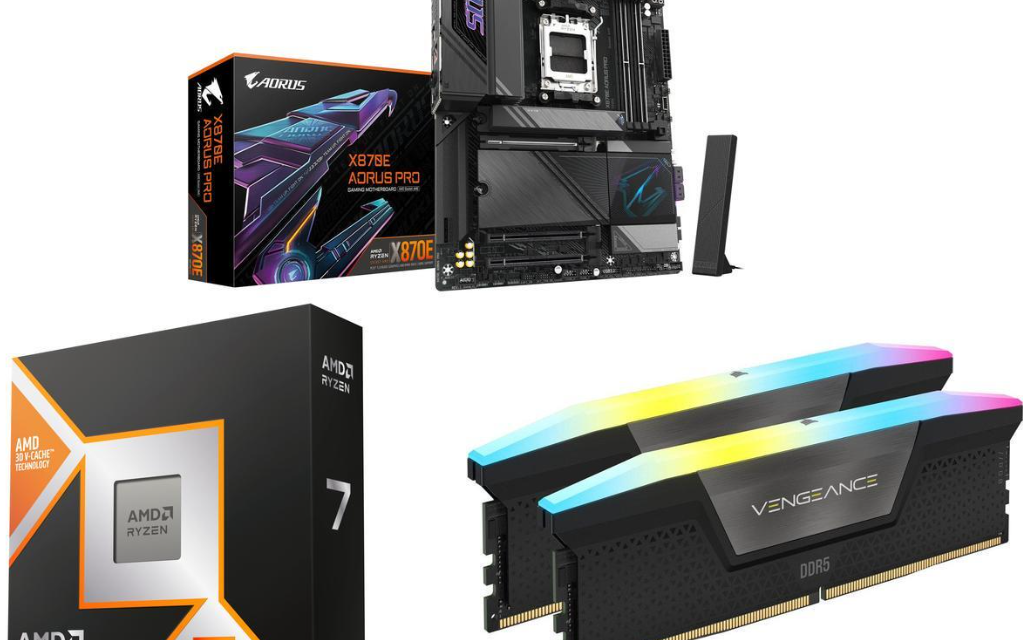 Grab 32GB of Corsair Vengeance DDR5 for just $236, $150 cheaper than the best standalone price — epic Newegg combo deal saves you $234 overall and comes with an AMD Ryzen 7 9800X3D and a Gigabyte X870 motherboard