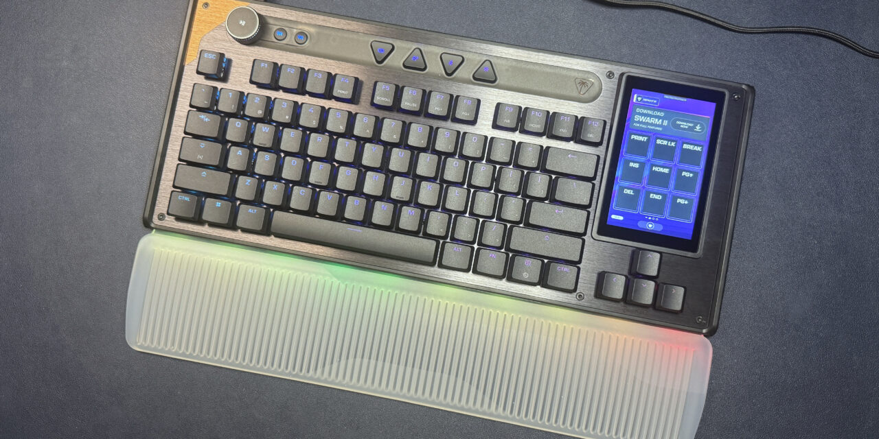Turtle Beach Command Series KB7 Review: A keyboard with a touchscreen and a lot of potential