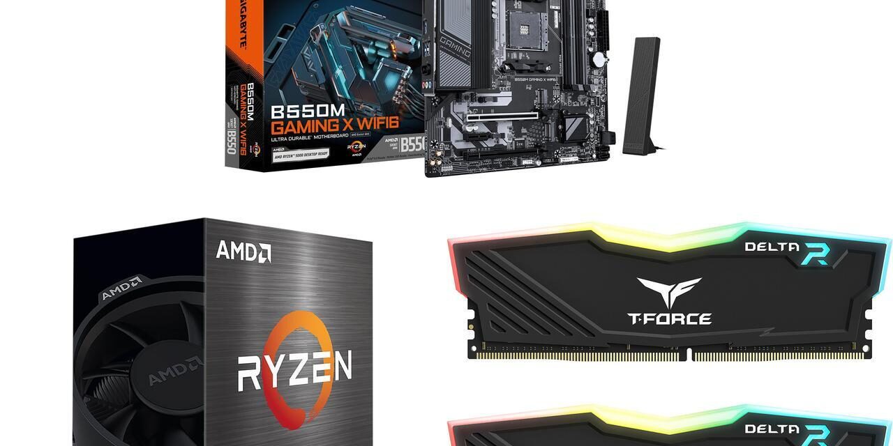 Score the ultimate AMD AM4 starter pack with a six-core CPU and 16GB RAM for only $280 — kickstart your next PC build with $138 in savings