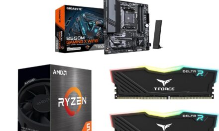 Score the ultimate AMD AM4 starter pack with a six-core CPU and 16GB RAM for only $280 — kickstart your next PC build with $138 in savings