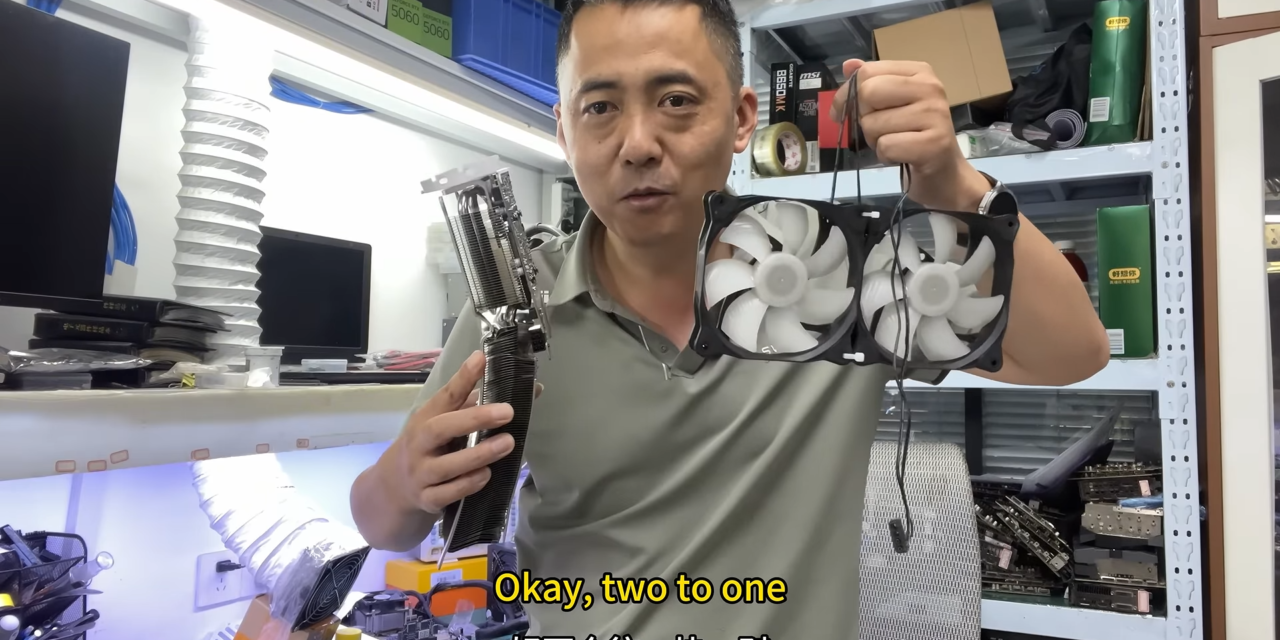 RTX 5060 Ti survives car crash after being bent in half — short PCB saves the day, single memory chip resolder restore full performance