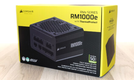 Corsair RM1000e (2026) ThermalProtect power supply review: Temperature-sensing 12V-2×6 cable shuts the GPU down before a connector can melt
