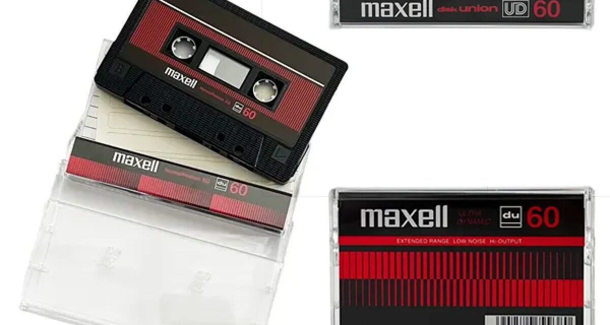 Maxell brings back classic 1970s cassette tapes — 1970s ferric formula is custom-made for vintage PC data drives