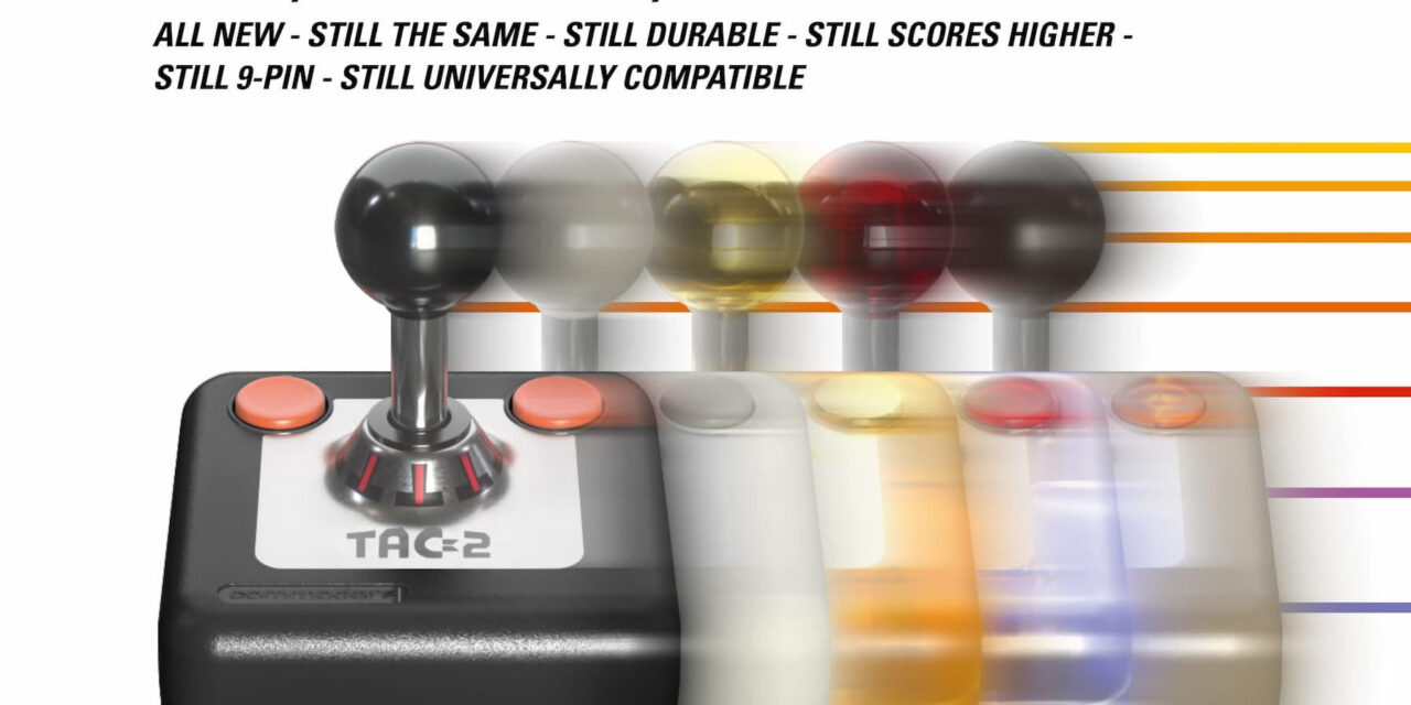 Commodore re-releases TAC-2 joystick after 40 years for just $49 — says retro-controller is tougher than ever and now comes in five colorways