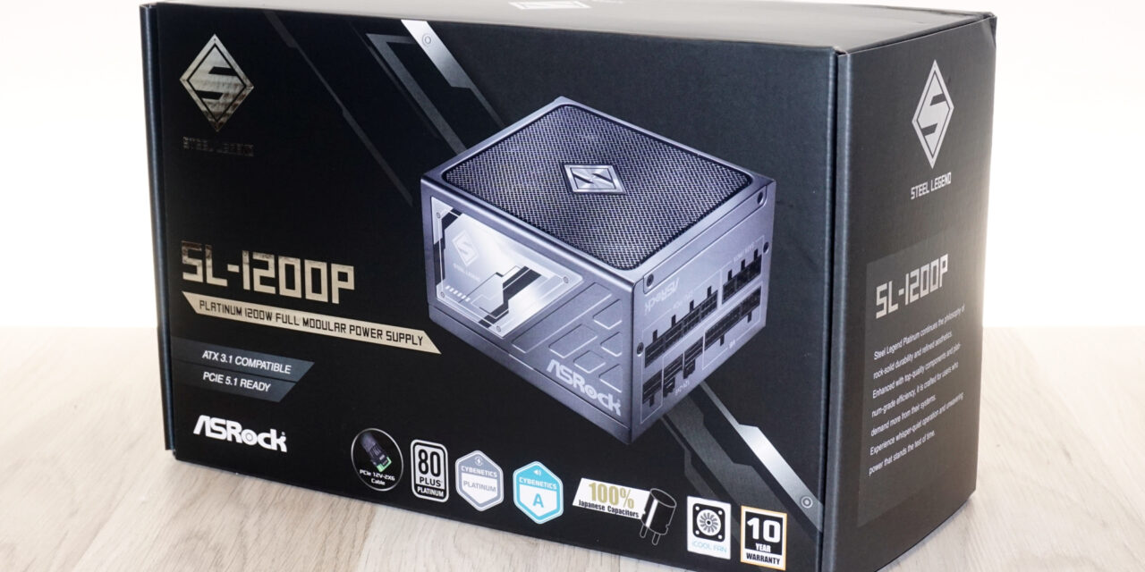 ASRock Steel Legend SL-1200P power supply review: A winning combination of genuine Platinum efficiency and a stand-out design