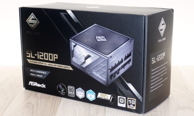 ASRock Steel Legend SL-1200P power supply review: Combines genuine Platinum efficiency with a winning stand-out design