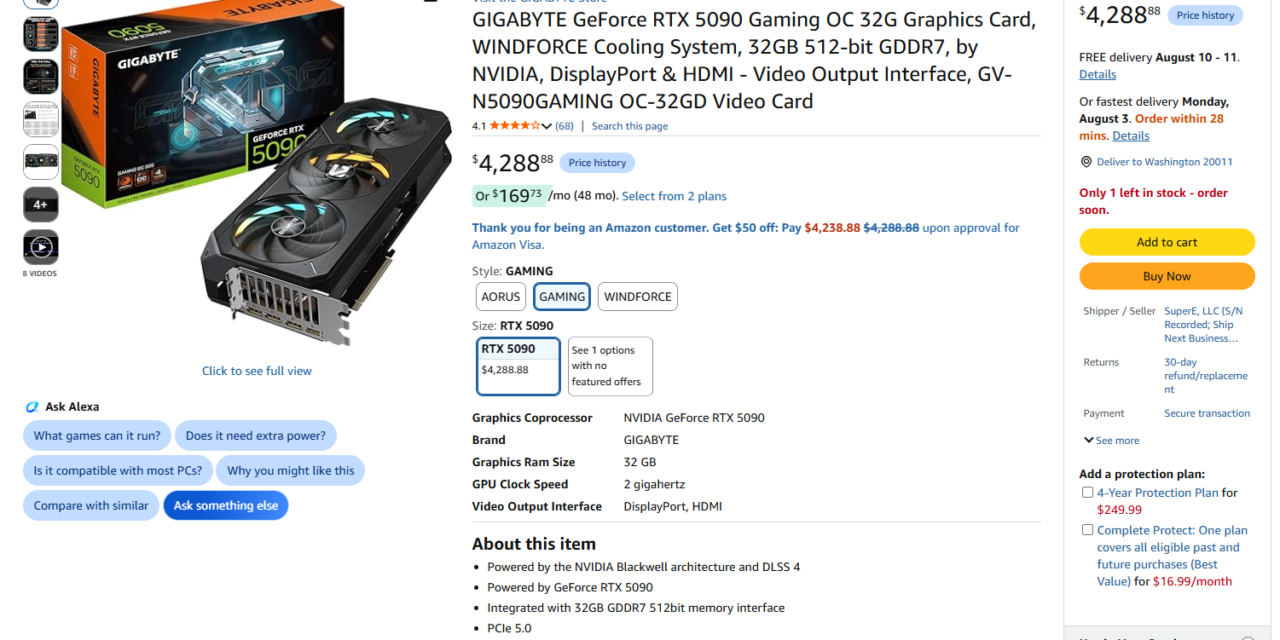 GPU prices keep surging in 2026 — Lack of sale discounts and rising VRAM costs keep current-gen prices sky-high