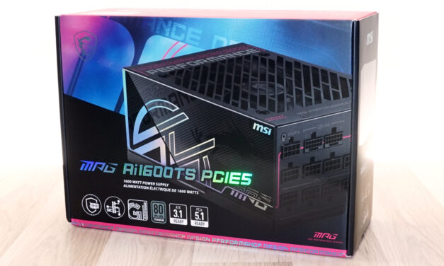 MSI MPG Ai1600TS PCIE5 1600W power supply review: GPU Safeguard+ protection with Titanium effeciency