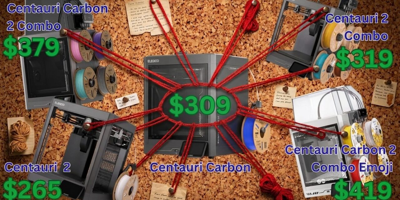 Elegoo Centauri 2 Combo review: A budget-friendly printer made even more budget-friendly