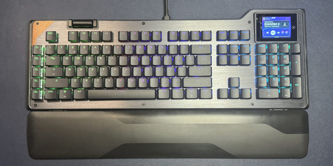 Turtle Beach Command Series KB5 Review: A touchscreen and a numberpad in one keyboard?