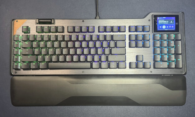 Turtle Beach Command Series KB5 Review: A touchscreen and a numberpad in one keyboard?