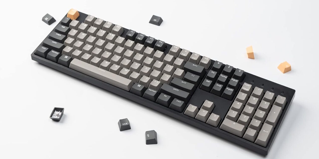 Get a full-size Keychron mechanical keyboard for just $29 — 50% off this 104-key wired keeb with your choice of Keychron Super Brown or Red switches