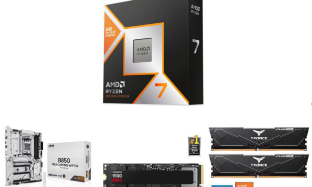Score all the essentials of a great gaming PC for only $983.98 — $155 savings nets 9800X3D, 1TB Samsung 9100 SSD, 16GB of DDR5 RAM, Asus B850 motherboard, and free MSI AIO