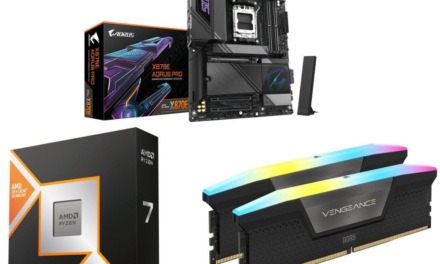 Save $240 on a four-item gaming build combo from Newegg – $1,113 buys a Ryzen 7 9800X3D, 32GB of Corsair DDR5 RAM, a Gigabyte X870E Motherboard, plus a free 240mm AIO and AMD game bundle