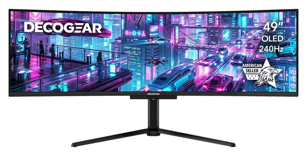 Deco Gear DG49OLED240 49-inch 32:9 OLED gaming monitor review: Two 27-inch QHD screens without the dividing line