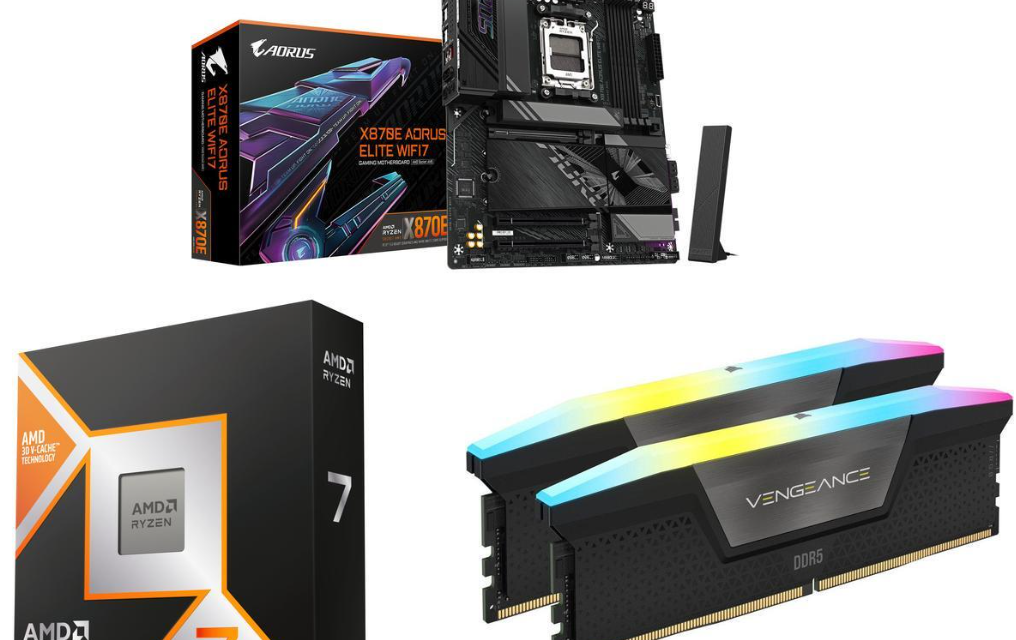 Get 32GB of RAM for only $241 in this 3-item gaming combo from Newegg —save $249 on this inclusive bundle with Ryzen 7 9800X3D, Corsair Vengeance RAM, and a Gigabyte X870E motherboard