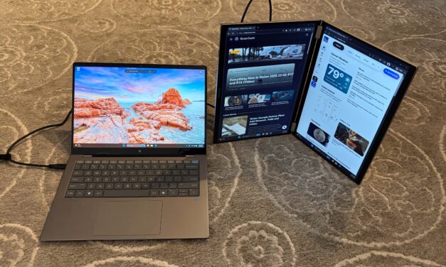 ViewSonic VG1457 dual-screen portable monitor review: compact size and weight, but lackluster color