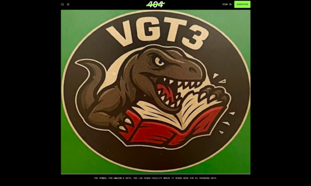 <div>Secret tracking device placed in rare book ends up in Amazon processing facility — destroying books to train AI models is ‘all’ the Vegas warehouse does</div>
