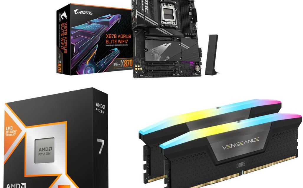 Get 32GB of DDR5 for $261 in this AM5 gaming bundle — $970 deal features Ryzen 7 9800X3D, 32GB DDR5 RAM, a Gigabyte X870 motherboard, and free 240mm AIO