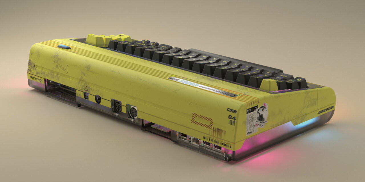 Commodore unveils striking Cyberpunk 2077 version of its C64U made in partnership with CD Projekt Red — Commodore 77 special edition uses more powerful AMD Artix XC7A100T processor
