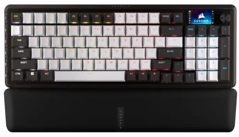 <div>Save $60 on Corsair’s impressive 96% gaming keyboard with Elgato Stream Deck integration — the Vanguard 96 RGB features pre-lubed mechanical switches, sound dampening, a color LCD screen, and a full-size number pad</div>