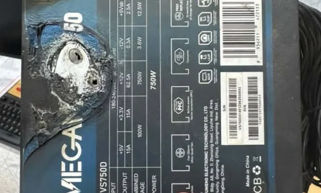 <div>Questionable PC power supply ‘explodes,’ bursts into flames the moment it’s plugged into a socket in viral video — video captures moment repair shop worker avoids disaster</div>